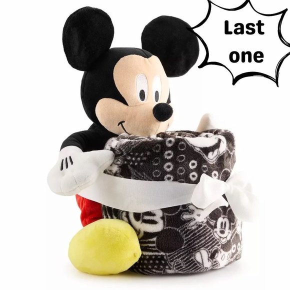 Mickey Mouse Pillow Buddy and Throw Blanket NWT - Picture 9 of 9